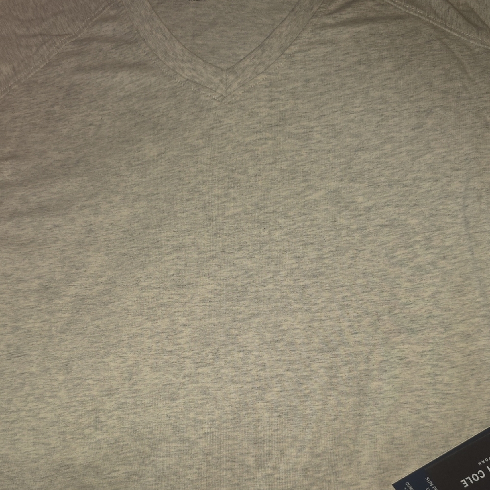 Men's V-Neck Sweater - Gray